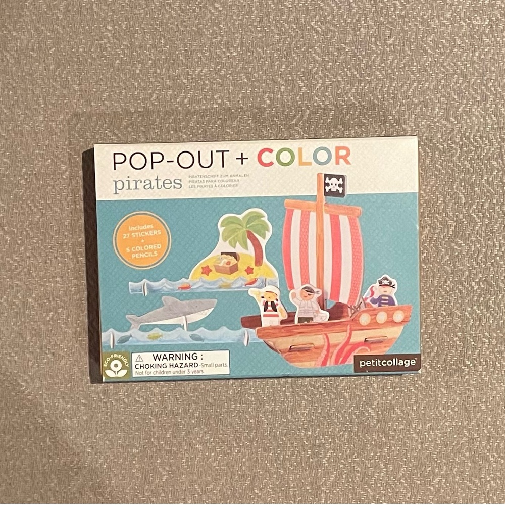 PETITE COLLAGE POP-OUT + COLOR ACTIVITY KIT